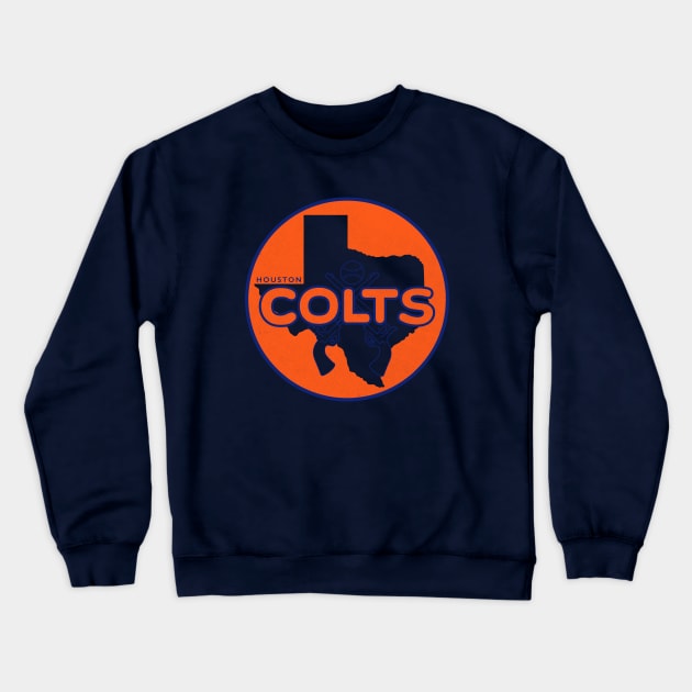 Original Houston Colt .45s Baseball Crewneck Sweatshirt by LocalZonly